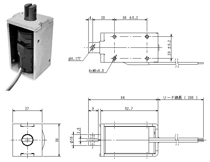 ＤＣソレノイド　コイル接続方法変更のご案内